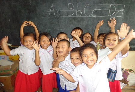 Educating the children about climate change In Schools: Thailand